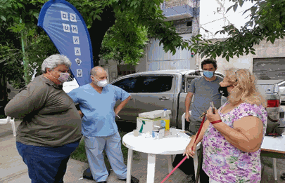 Actividades del Presidente de la Comuna 8