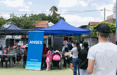 Nueva jornada del plan Progresar en Bajo Flores