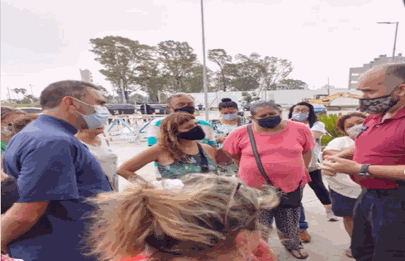 Reunión vecinal la suspensión del servicio de la línea 46