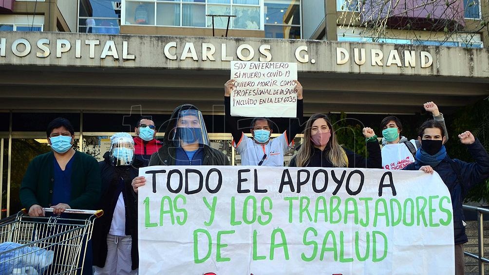 En medio de la suba de casos, trabajadores de la salud amenazan con hacer paro si CABA no paga un bono de $25.000