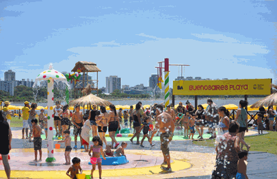 BA Aires Playa en el Parque de la Ciudad