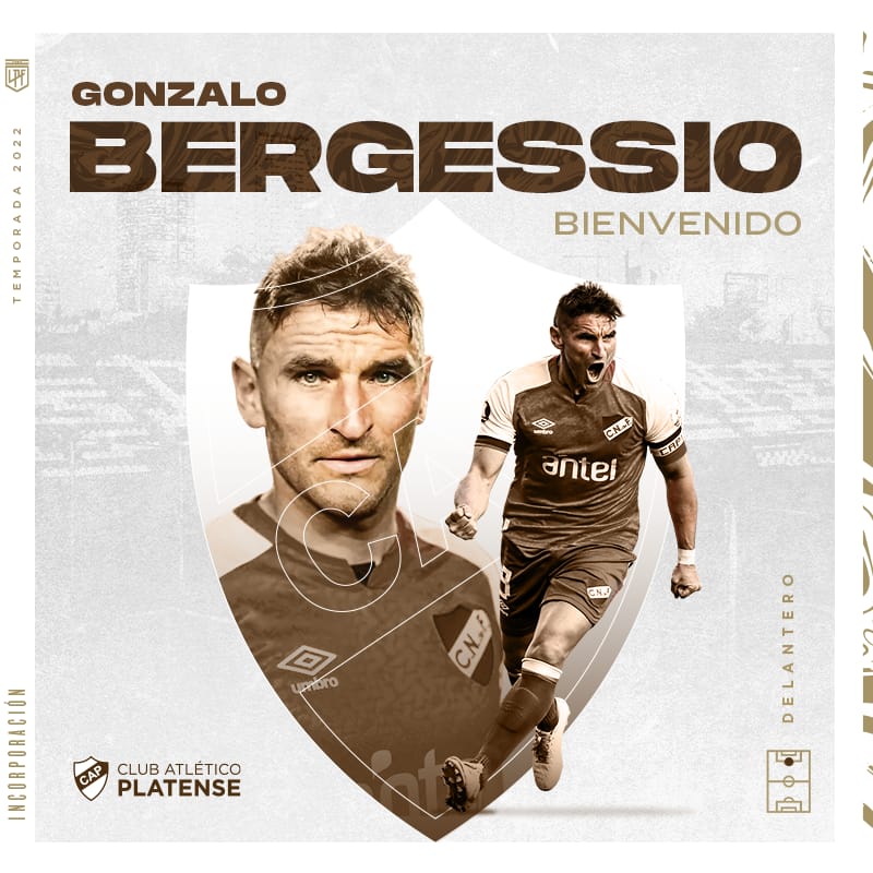 El delantero Gonzalo Bergessio vuelve a Platense después de 16 años