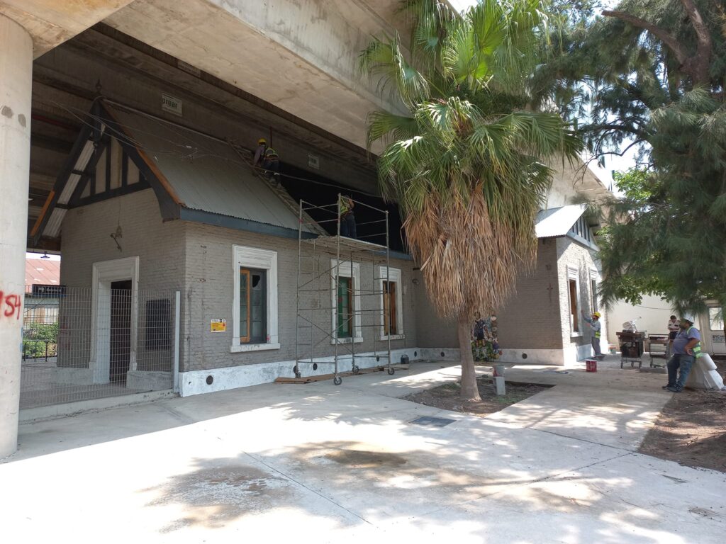 Reactivan las obras en la Estación Paternal y crece la expectativa por su reapertura