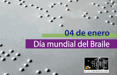 El museo Bernasconi recuerda el Día Mundial del Braile