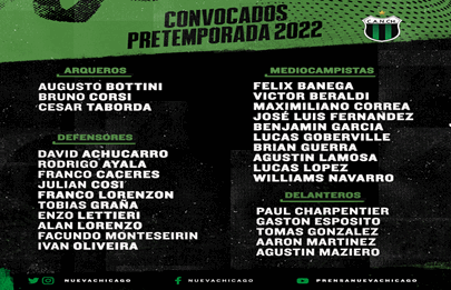 Nueva Chicago comenzó la pretemporada 2022