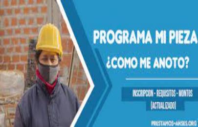 En enero siguen las inscripciones para el programa “Mi Pieza”