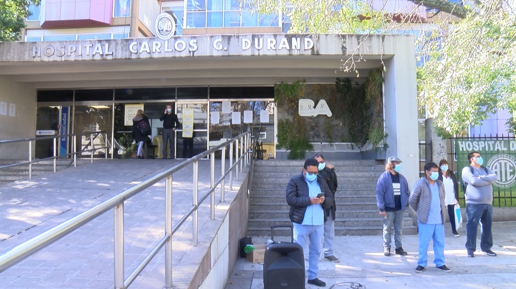 ATE denuncia falta de personal y de condiciones de trabajo en el Hospital Durand en plena ola de casos