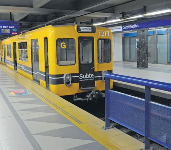 Metrodelegados anunciaron un corte del servicio del subte en la Línea C durante dos horas