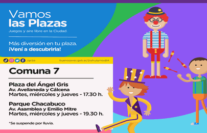 Nueva edición de Vamos las Plazas en la comuna 7