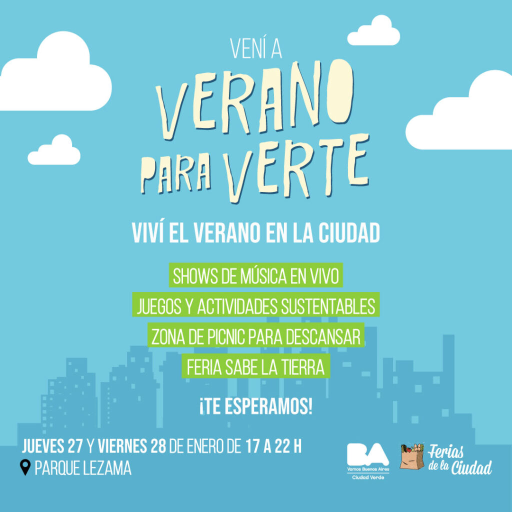 Comienza de “Verano para Verte” en Parque Lezama