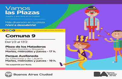 Se despide “Vamos las Plazas” de la Comuna 9
