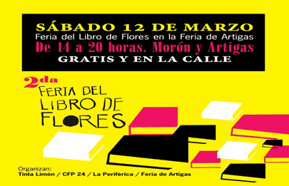 Se viene la segunda edición de la Feria del Libro de Flores