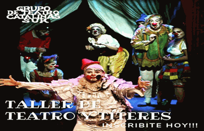 Inscripción a los talleres del Grupo de Teatro Catalinas Sur