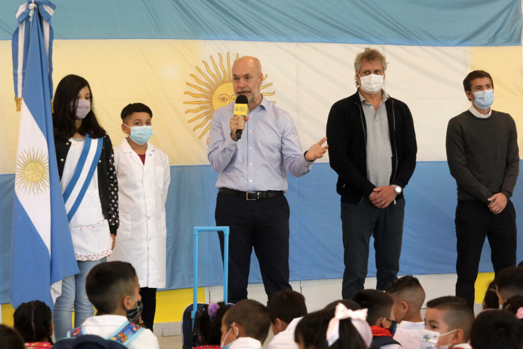 Rodríguez Larreta, en el comienzo del ciclo lectivo 2022: “Tenemos que defender cada minuto de clase”