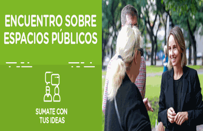 Reunión sobre espacio público con vecinos y vecinas en Mataderos