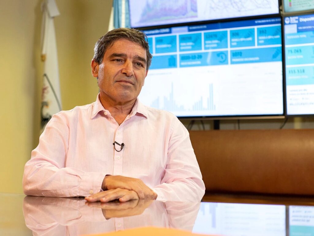 Quirós: “La curva de Ómicron está en el proceso de finalización”