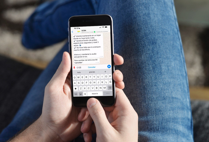 Boti detecta posibles casos positivos por audio de WhatsApp