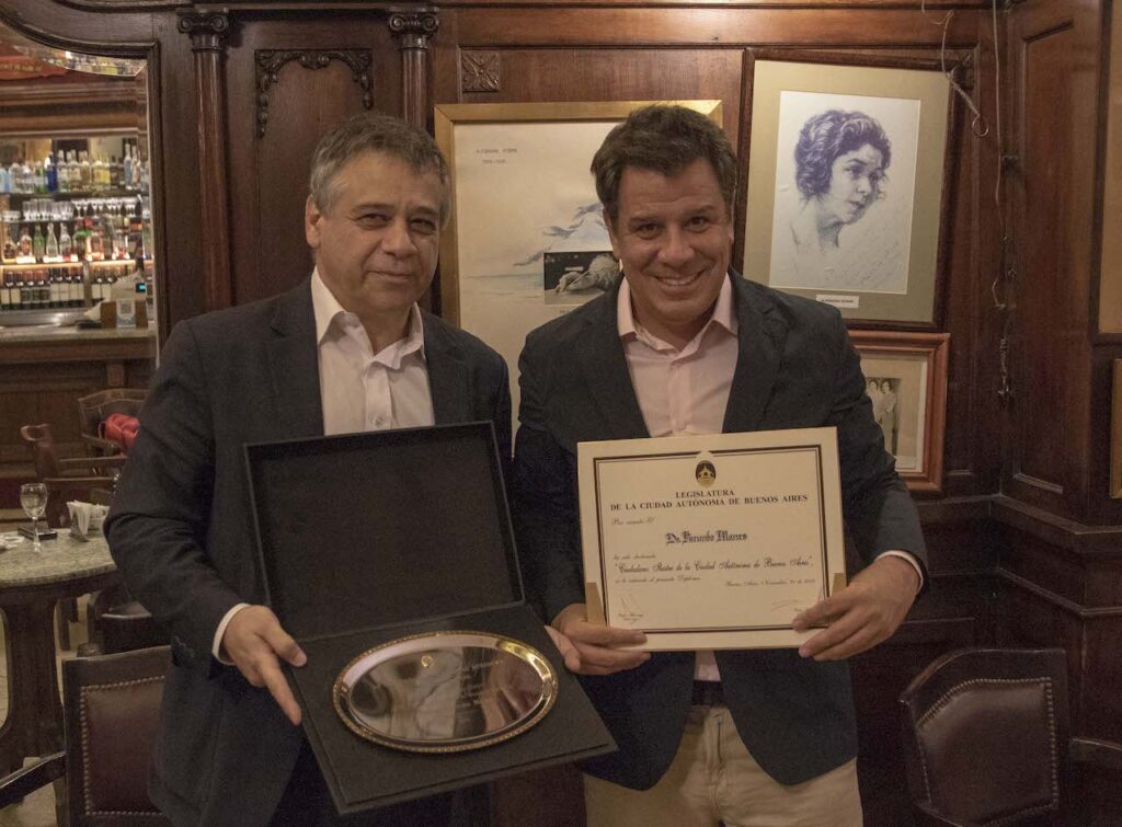 Facundo Manes fue reconocido como Ciudadano Ilustre de la Ciudad