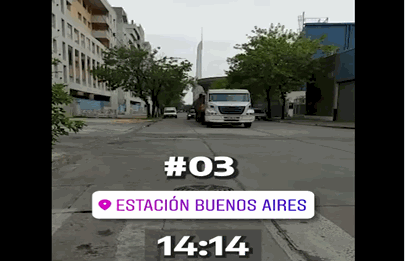 Reclamo por tránsito pesado en el barrio Estación Buenos Aires