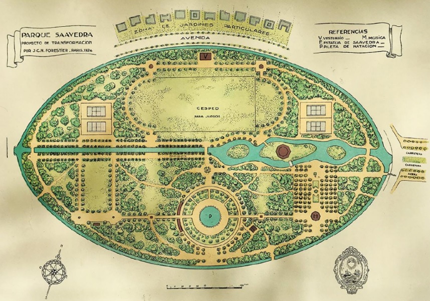El Centro Argentino de Cartografía realizará una charla virtual sobre “Gestión Hídrica en el Parque Saavedra”