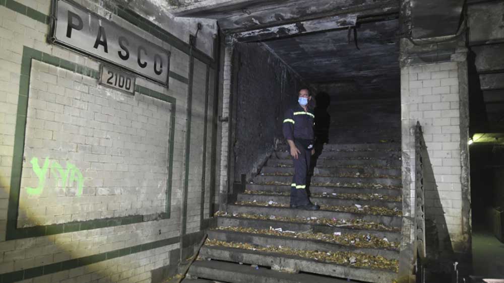 Proponen reabrir como museo la estación “fantasma” Pasco Sur del subte
