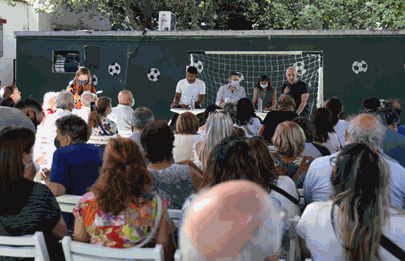 Larreta se reunión con vecinos y vecinas en Parque Patricios