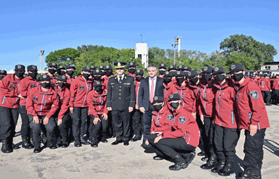 324 nuevos oficiales para la Policía de la Ciudad