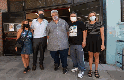 Los comuneros del FDT visitaron escuela en Villa Lugano