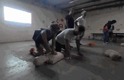 Jornada de Capacitación de RCP en el club DAOM