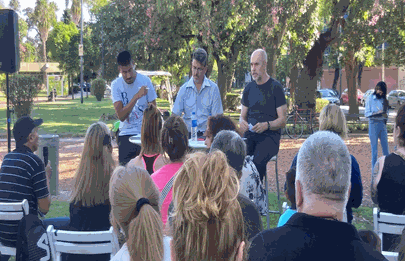 Larreta visitó Parque Avellaneda y dialogó con vecinos y vecinas