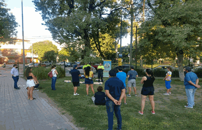Se desarrolló el “Curso Gratuito de Reanimación Cardiopulmonar (RCP) en Liniers