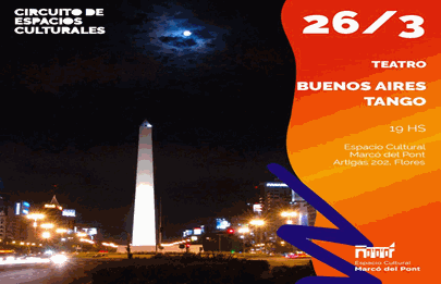 “Buenos Aires tango” en el Marcó del Pont