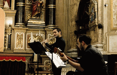 Concierto de música del período Barroco en Flores