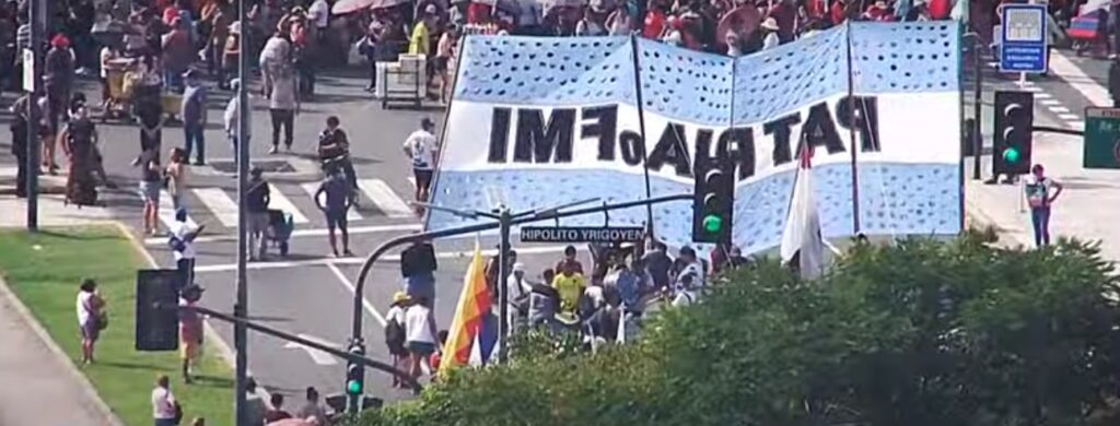 Acuerdo con el FMI: el Congreso está blindado y hay cortes en la avenida 9 de Julio
