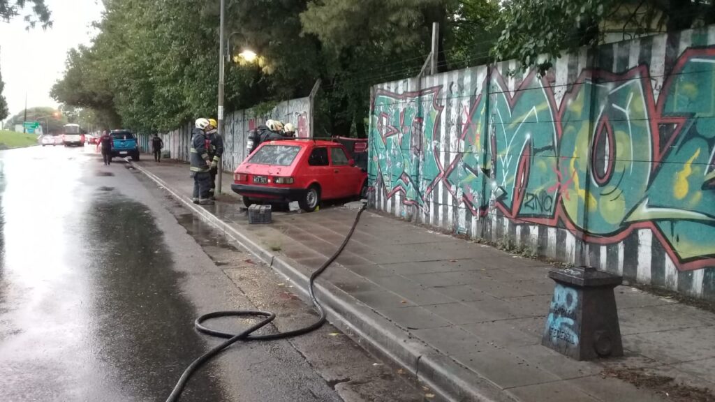 Un automovilista murió tras chocar contra un paredón en la colectora de la General Paz, altura Constituyentes