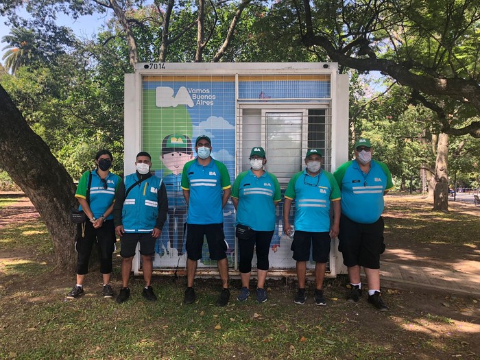 Aumentan los guardaparques en la Ciudad y en la Comuna 12 ya llegan a 58