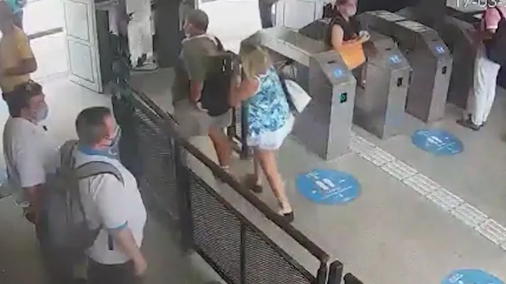 Un hombre fue detenido tras abusar de una mujer en la estación Villa Urquiza del tren Mitre
