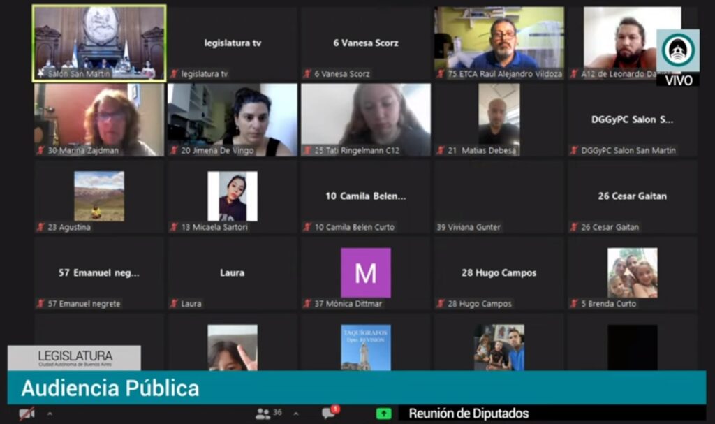 Con voces a favor y en contra, se realizó la Audiencia Pública por la continuidad del Club San Jorge en Parque Saavedra