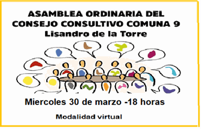 Convocatoria para nueva reunión del Consejo Consultivo Comunal
