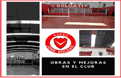 Obras en el club José Soldati