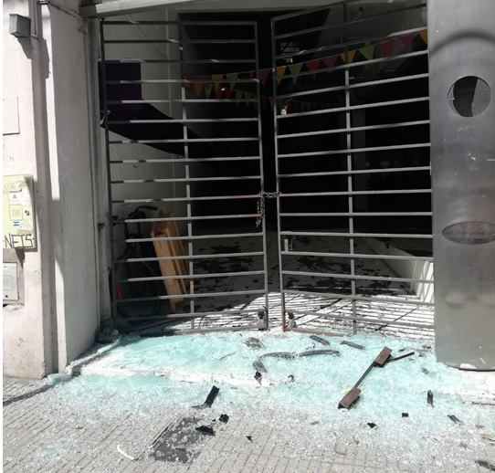 Conferencia de prensa ante los ataques reiterados a la Universidad Popular de Barrios de Pie en el Abasto