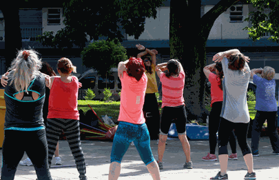 Parque Chacabuco una de las opciones de Plazas Activas