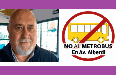 El Centro Comercial Alberdi le dice no al Metrobus