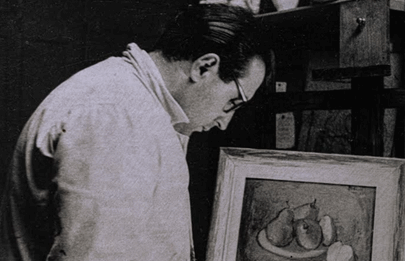 Maccari en el Museo Quinquela Martin