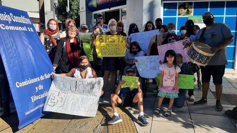Convocan a una reunión en el Parque General Paz contra los recortes en educación especial