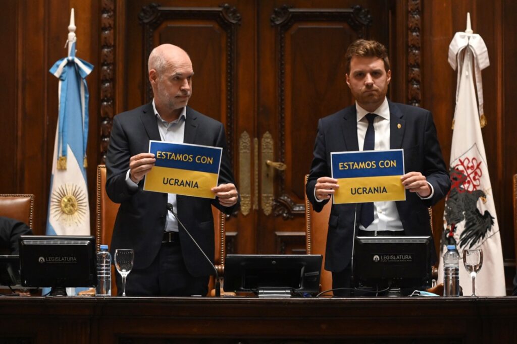 Rodríguez Larreta se solidarizó con el pueblo ucraniano y pidió que Alberto Fernández condene la guerra