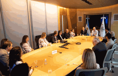 Larreta recibió en Parque Patricios al representante de Ucrania en Argentina