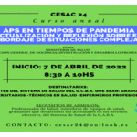 Comienza el Curso Anual del CeSAC 24: “APS en tiempos de pandemia”