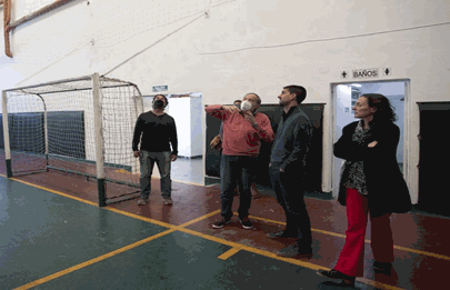 Clubes en obra en la Comuna 9