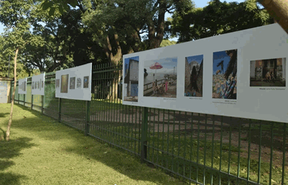 Muestra de fotografía de la Fundación Banco Ciudad en Parque Patricios